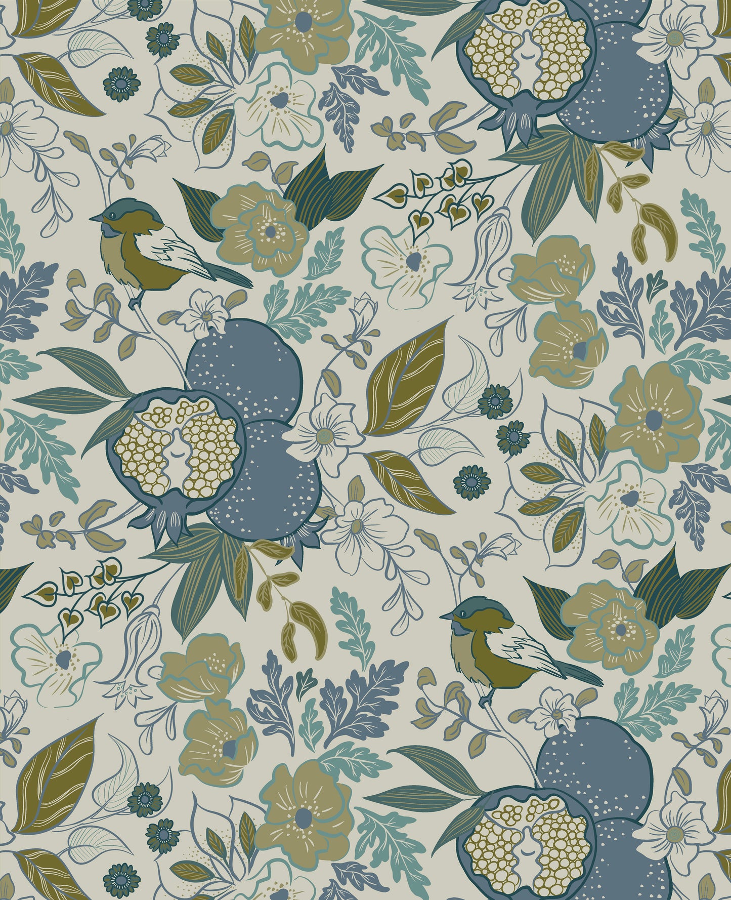 Pomegranate Wallcovering