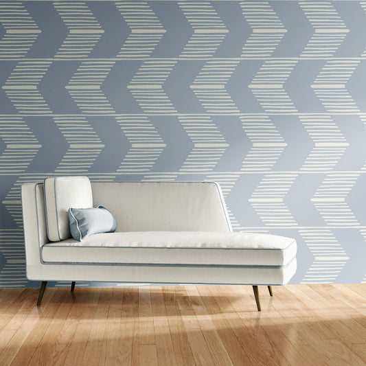 Arrow Neutral Wallcovering